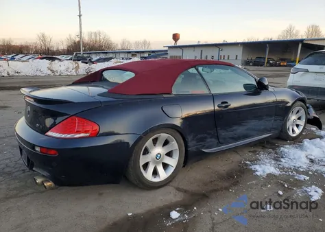 2010 BMW M6 z USA, uszkodzony, nr VIN WBSEK9C50ACY80508